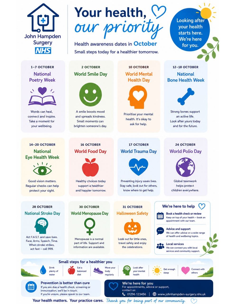 Oct Health Priorities