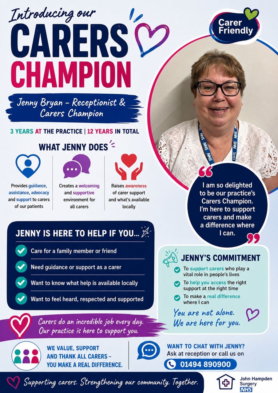 Jenny Carers Champion